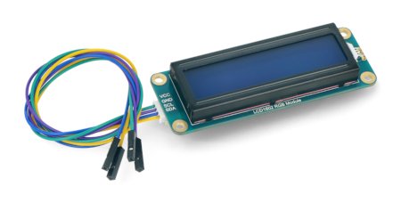 Displej LCD1602 I2C 2x16 znaků - barevný.