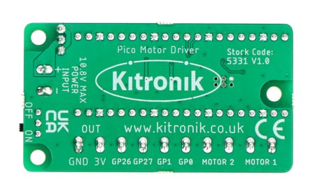 Kitronikův modul pro řízení krokových motorů a stejnosměrných motorů.