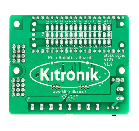 Kitronikův modul pro řízení krokových motorů, stejnosměrných motorů a serv.