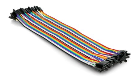 Sada propojovacích kabelů JustPi - samice-samice 20cm - 40ks