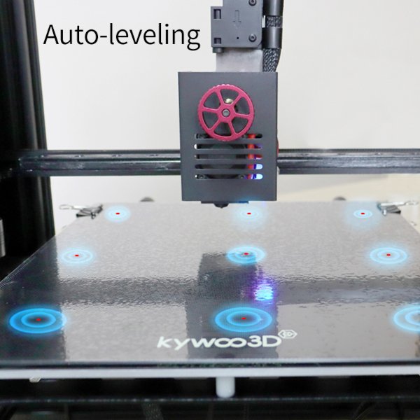 Automatický nivelační systém na 3D tiskárně