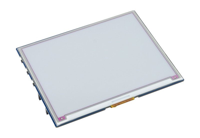 E -Paper E -Ink 5,65 '' 600 × 448px SPI - displej s překrytím pro Raspberry Pi Pico - ACeP - 7 barev - Waveshare 20299
