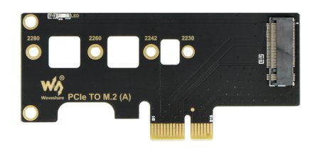 Adaptér PCIe na M.2