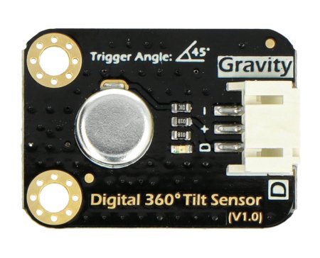 Gravity - Digital 360 ° Tilt Sensor - snímač náklonu pro Arduino - DFRobot DFR0830.