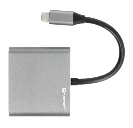 Adaptér Tracer A-1, USB C, HDMI 4K, USB 3.0, PDW - 100W