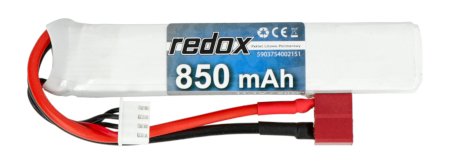 Li-Pol Redox 850 mAh 20C 3S 11,1 V