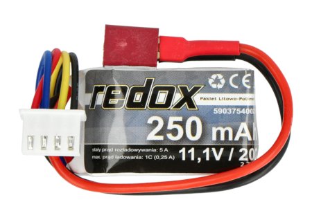 Li-Pol Redox 250mAh 20C 3S 11,1V