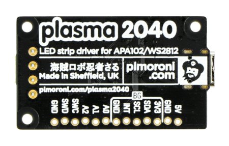 Plasma 2040 - ovladač založený na Raspberry RP2040