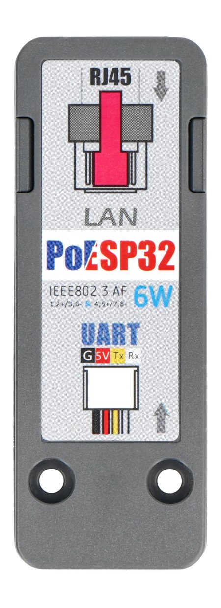 Ethernetový komunikační modul s PoE portem - ESP32 - Rozšiřující modul jednotky pro vývojové moduly M5Stack.