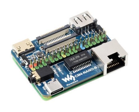 Předmětem prodeje je Nano Base Board (B) - rozšiřovač pinů. Raspberry Pi Compute Module 4 Lite / eMMC je nutné zakoupit samostatně.
