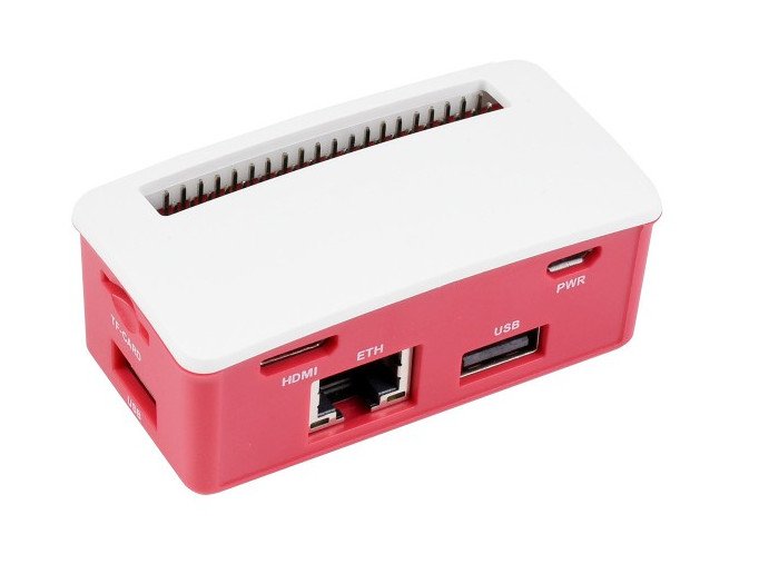 3x USB hub s ethernetovou zásuvkou s pouzdrem pro Raspberry Pi Zero