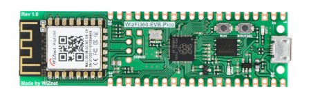 WizFi360-EVB-Pico - deska s mikrokontrolérem RP2040 a WiFi komunikací - WIZnet