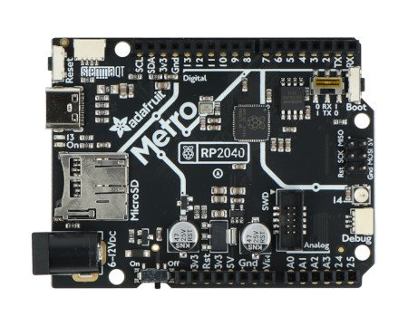 Je kompatibilní s platformami Arduino a MicroPython.