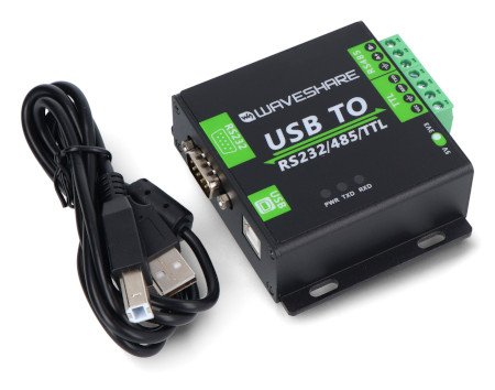 USB - převodník RS232 / RS485 / UART (TTL) - FT232RL - Waveshare 15817
