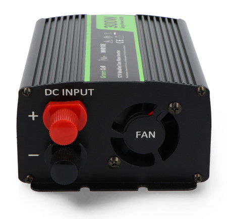 Green Cell step-up DC/AC měnič 12VDC/230VAC 300W/600W - s modifikovanou sinusovkou - automobilový