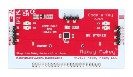 Makey Makey - Code-a-Key Backpack - adaptér pro BBC micro:bit