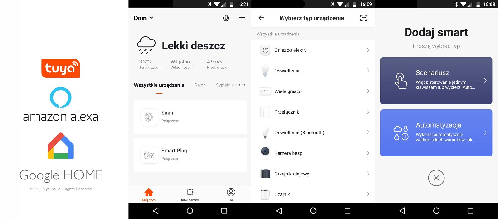 Tuya - relé s měřičem energie - 50 A - WiFi - Android / iOS aplikace - RTX WCR1-50