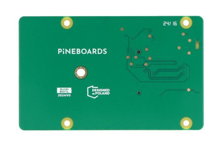 Pineboards Hat AI! - překrytí pro integraci Google Coral Edge TPU M.2 E-key s Raspberry Pi 5