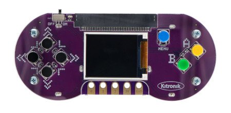 ARCADE konzole pro BBC micro:bit a MakeCode Arcade - programovatelný gamepad - Kitronik 56116