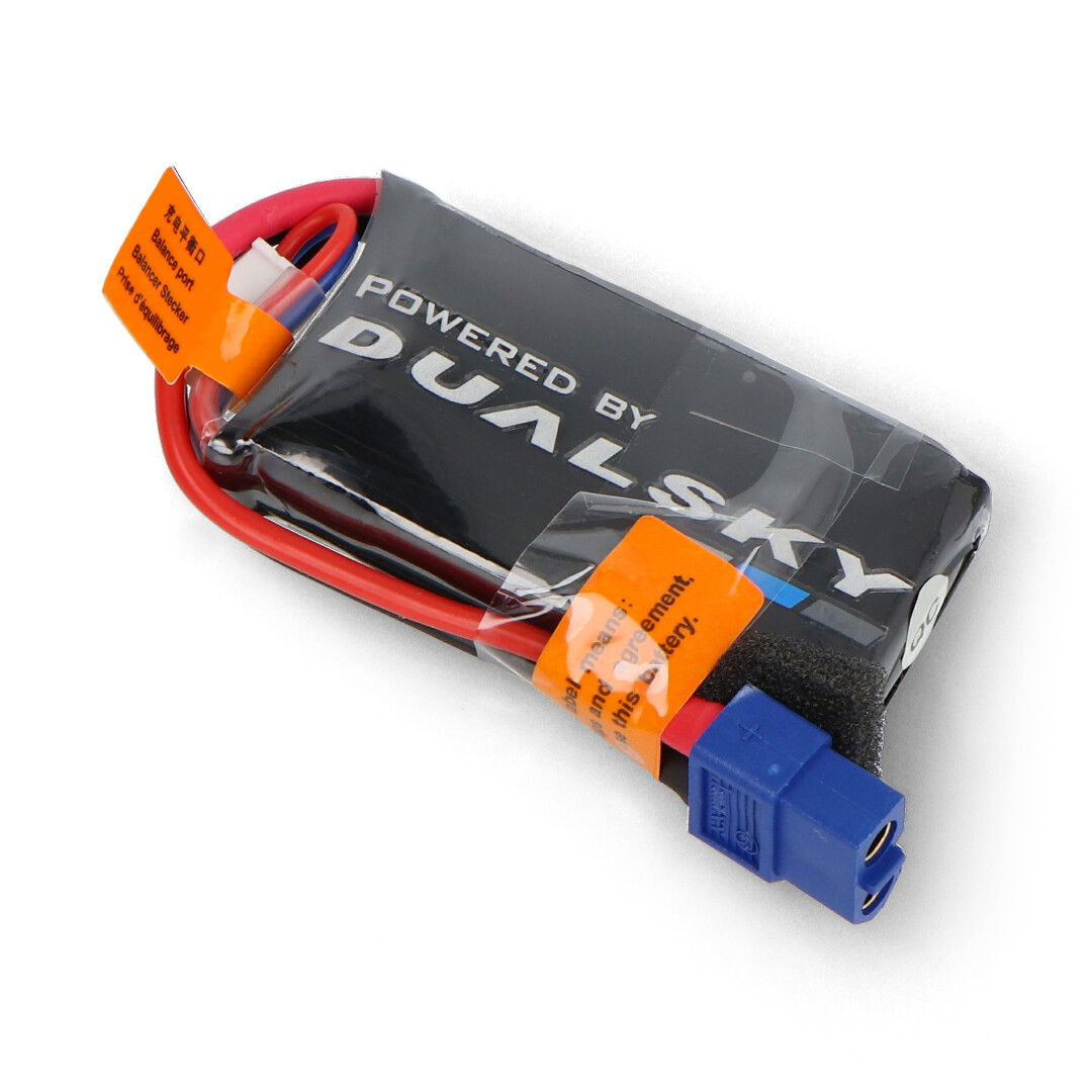 Li-Pol Dualsky 480 mAh ULTRA 150 C / 12 C 2S 7,4 V baterie