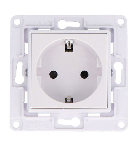 Shelly Wall Socket - nástěnná zásuvka pro inteligentní relé - bílá