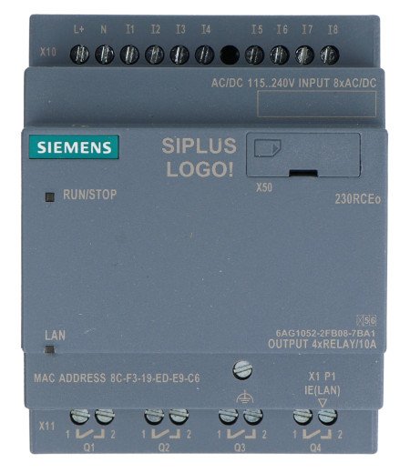 LOGO SIPLUS! 230RCEO - modul digitálních vstupů/výstupů - Siemens 6ED1052-2FB08-0BA1