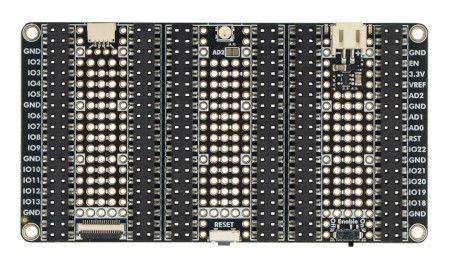 Proto Tripler PiCowbell - prototypová deska pro Raspberry Pi Pico / PicoW - STEMMA QT / Qwiic - Adafruit 5967