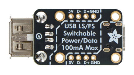 Převodník USB typu A na USB typu C s přepínačem DIP – Adafruit 5972