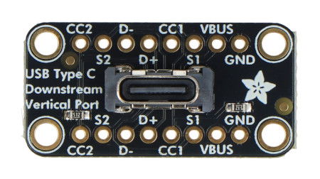 Oboustranný zásuvkový modul USB Type-C – konektor Breadboard – Adafruit 5993