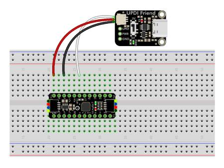 UPDI Friend - USB programátor pro ATtiny - CH340E - Adafruit 5879