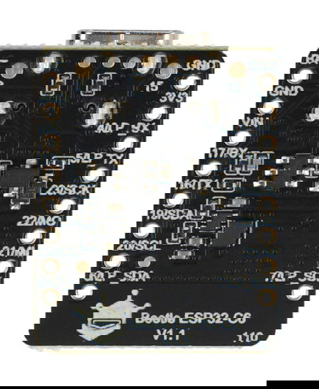 Beetle ESP32-C6 – Miniaturní IoT Development Board – WiFi / Bluetooth / Thread / ZigBee / Matter - DFRobot DFR1117