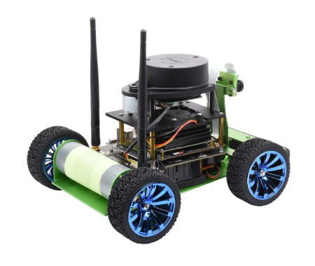 JetRacer Professional Verze ROS AI Kit B – 4kolová Al Robot Platform + Nvidia Jetson Nano Dev Kit – Waveshare 26801