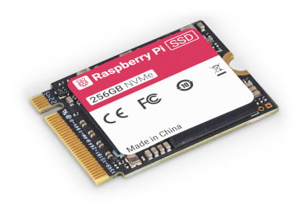 Raspberry Pi 256 GB NVMe SSD