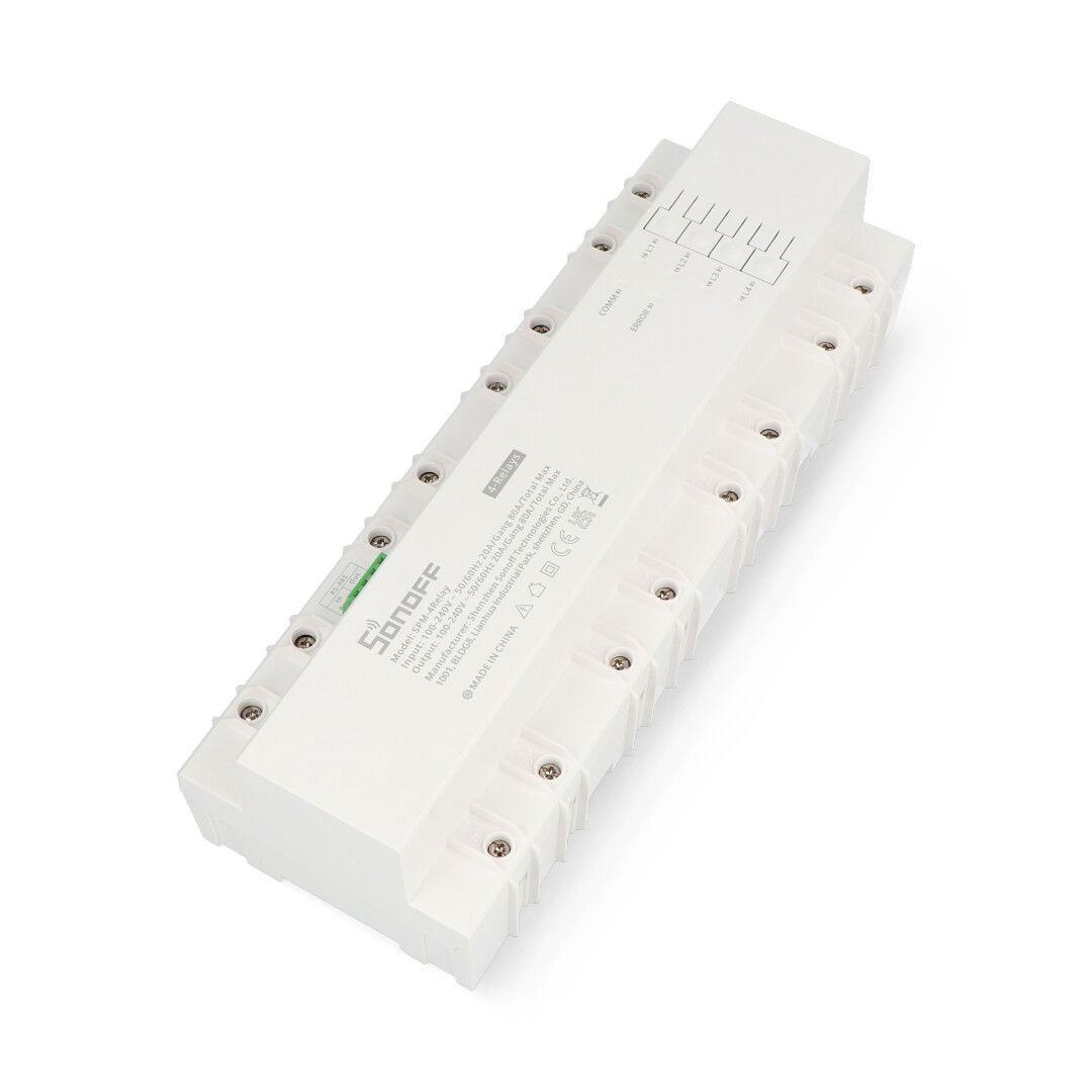 Sonoff SPM-4Relay - 4kanálový inteligentní reléový modul 20 A - WiFi - aplikace pro Android / iOS