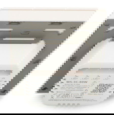 Sonoff M5-3C-80W - Smart Wall Switch WiFi / Matter - 3-kanálový - Bílý