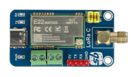 LoRa 868MHz modul - USB C - SB Components 28085