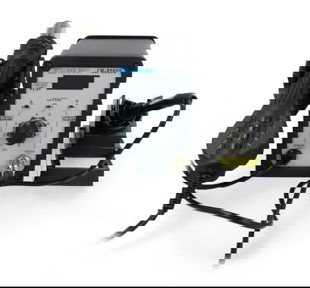 Horkovzdušná a hrotová pájecí stanice LongWei LW-8586D 2v1 s ventilátorem v žehličce - 700 W