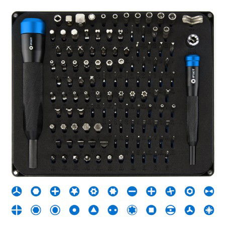 iFixit Manta Precision Bit Set - sada přesných bitů se dvěma šroubováky - IF145-392-1