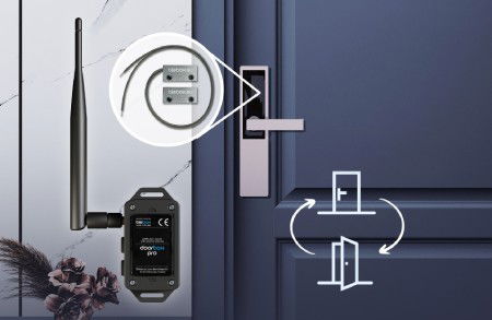 BleBox doorbox PRO - ovladač dveří a bran 12 - 24 V AC / DC WiFi - aplikace pro Android / iOS