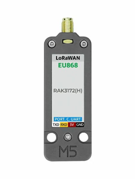 LoRaWAN EU868 MHz modul s anténou - Modul pro rozšíření jednotky - M5Stack U184-EU868