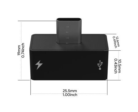 OAK Y - Napájecí a datový adaptér s USB typu C - pro kamery Luxonis OAK 2