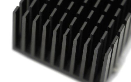 Hliníkový chladič pro LattePanda Mu - 70 x 45,5 x 33 mm - DFRobot FIT0989