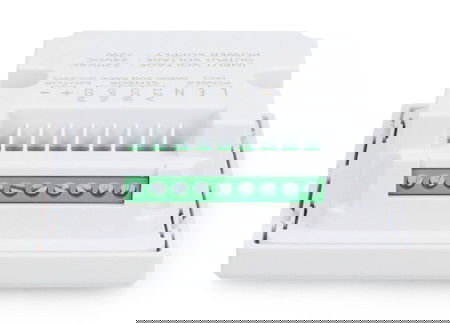 Panelový/nástěnný ovladač s napájením pro elektrické pohony 24 V DC + dálkové ovládání - Elektrobim STE-03