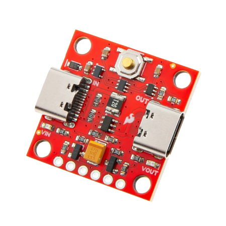 Soft Power Switch - vypínač - USB typu C - SparkFun PRT-27081
