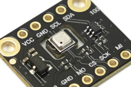 Fermion - AI senzor prostředí - BME688 - VOC / teplota / vlhkost / tlak - I2C / SPI - DFRobot SEN0629