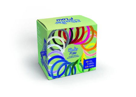 Sada PLA filamentů 3Doodler Flow 1,75 mm - 20 x 3 m