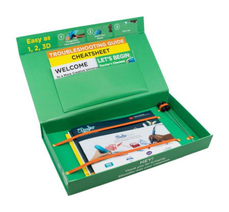 3Doodler EDU Start+ Learning Pack - vzdělávací sada - 12 3D per s příslušenstvím