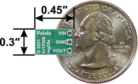 D45V5F5 - snižující měnič - 5V 0,5A - Pololu 5433