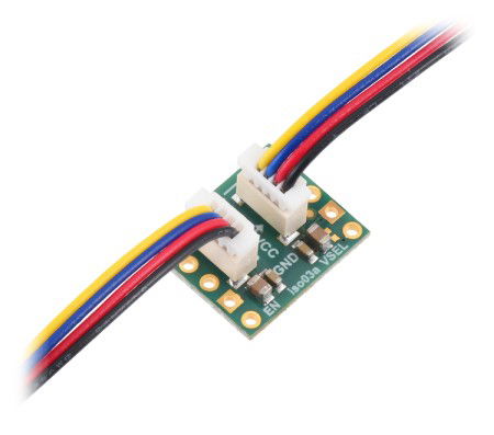 ISO1640 - Obousměrný I2C izolátor s izolovaným napájením - JST SH 4pinový - 5V/3,3V, 200mA - Pololu 5393