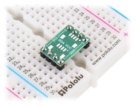 ISO1640 - Obousměrný I2C izolátor bez konektorů - 3 - 5,5 V / 2,25 - 5,5 V - Pololu 5390